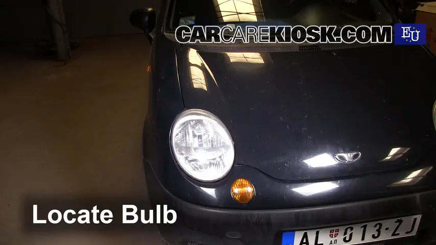 2001 Daewoo Matiz SE 0.8L 3 Cyl. Luces Luz de marcha diurna (reemplazar foco)